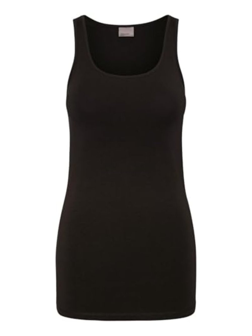 Sleeveless Scoop Neck Tank Top Soft Stretch Slim Fit Yoga Everyday